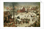 The Census at Bethlehem, 1566 by Pieter the Elder Bruegel