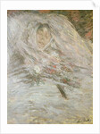 Camille Monet on her Deathbed, 1879 by Claude Monet