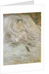 Camille Monet on her Deathbed, 1879 by Claude Monet