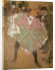 Panels for the Goulue house, at the Tréne fair in Paris. The Dance at the Moulin-Rouge: la Goulue, 1895 by Henri de Toulouse-Lautrec