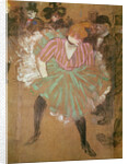 Panels for the Goulue house, at the Tréne fair in Paris. The Dance at the Moulin-Rouge: la Goulue, 1895 by Henri de Toulouse-Lautrec