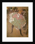 Panels for the Goulue house, at the Tréne fair in Paris. The Dance at the Moulin-Rouge: la Goulue, 1895 by Henri de Toulouse-Lautrec