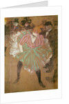 Panels for the Goulue house, at the Tréne fair in Paris. The Dance at the Moulin-Rouge: la Goulue, 1895 by Henri de Toulouse-Lautrec