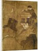 Signs for the Goulue house, at the Trone Fair in Paris. The Moorish Dance: La Gouloue at the Foire du Tréne, 1895 by Henri de Toulouse-Lautrec