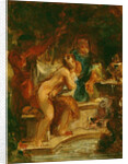 Suzanne at the Baths by Ferdinand Victor Eugene Delacroix