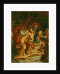 Suzanne at the Baths by Ferdinand Victor Eugene Delacroix