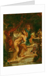 Suzanne at the Baths by Ferdinand Victor Eugene Delacroix