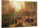 The boarding of the Holy Roman Saint Paul at Ostia, 1639-40 by Claude Lorrain