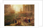 The boarding of the Holy Roman Saint Paul at Ostia, 1639-40 by Claude Lorrain