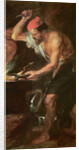 Vulcan forging Jupiter's Lightening Bolts, 1636-38 by Peter Paul Rubens