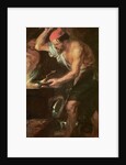 Vulcan forging Jupiter's Lightening Bolts, 1636-38 by Peter Paul Rubens
