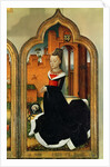 Triptych of Jean de Witte, right panel: Maria Hoose, wife of Jean de Witte, 1473 by Flemish School