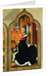 Triptych of Jean de Witte, right panel: Maria Hoose, wife of Jean de Witte, 1473 by Flemish School