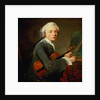 Young Man with a Violin, or Portrait of Charles Theodose Godefroy c.1738 by Jean-Baptiste Simeon Chardin