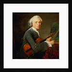 Young Man with a Violin, or Portrait of Charles Theodose Godefroy c.1738 by Jean-Baptiste Simeon Chardin