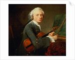 Young Man with a Violin, or Portrait of Charles Theodose Godefroy c.1738 by Jean-Baptiste Simeon Chardin