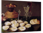 Still Life with Oysters and Glasses, 1606 by Osias the Elder Beert
