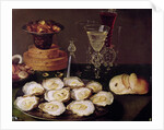 Still Life with Oysters and Glasses, 1606 by Osias the Elder Beert
