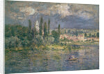 Landscape with a Thunderstorm, Vetheuil, 1880 by Claude Monet