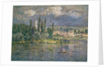 Landscape with a Thunderstorm, Vetheuil, 1880 by Claude Monet