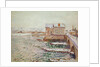 The Moret Bridge during the winter of 1889, after 1889 by Alfred Sisley