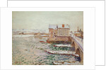 The Moret Bridge during the winter of 1889, after 1889 by Alfred Sisley