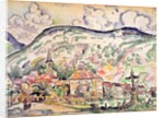 Saint-Julien-Beauchêne, 1914 by Paul Signac
