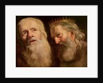 Study of the Heads of Two Old Men by Philippe de Champaigne