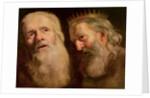 Study of the Heads of Two Old Men by Philippe de Champaigne