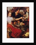 The Poultry Merchant by Joachim Bueckelaer