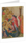 The Strike of the Lance by Simone Martini