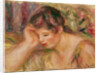Woman Leaning, c.1917 by Pierre Auguste Renoir