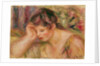 Woman Leaning, c.1917 by Pierre Auguste Renoir
