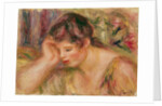 Woman Leaning, c.1917 by Pierre Auguste Renoir