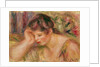 Woman Leaning, c.1917 by Pierre Auguste Renoir