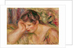 Woman Leaning, c.1917 by Pierre Auguste Renoir
