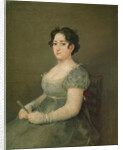 Woman with a Fan, c.1805-06 by Francisco Jose de Goya y Lucientes