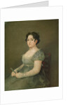Woman with a Fan, c.1805-06 by Francisco Jose de Goya y Lucientes