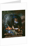 Still Life with Dead Game in a Marble Niche, 1706 by Alexandre-Francois Desportes