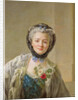 Portrait of Madame Drouais c.1758 by Francois-Hubert Drouais