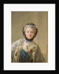 Portrait of Madame Drouais c.1758 by Francois-Hubert Drouais