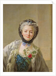 Portrait of Madame Drouais c.1758 by Francois-Hubert Drouais