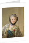 Portrait of Madame Drouais c.1758 by Francois-Hubert Drouais