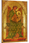 Virgin and Child in the central panel of a Polyptych, 1354 by Paolo Veneziano