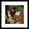 The Music Lesson by Jean-Honore Fragonard