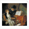 The Music Lesson by Jean-Honore Fragonard