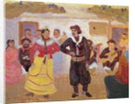 Gaucho Dance by Pedro Figari