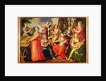Apollo and the Muses by Maarten de Vos