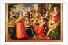Apollo and the Muses by Maarten de Vos