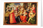Apollo and the Muses by Maarten de Vos